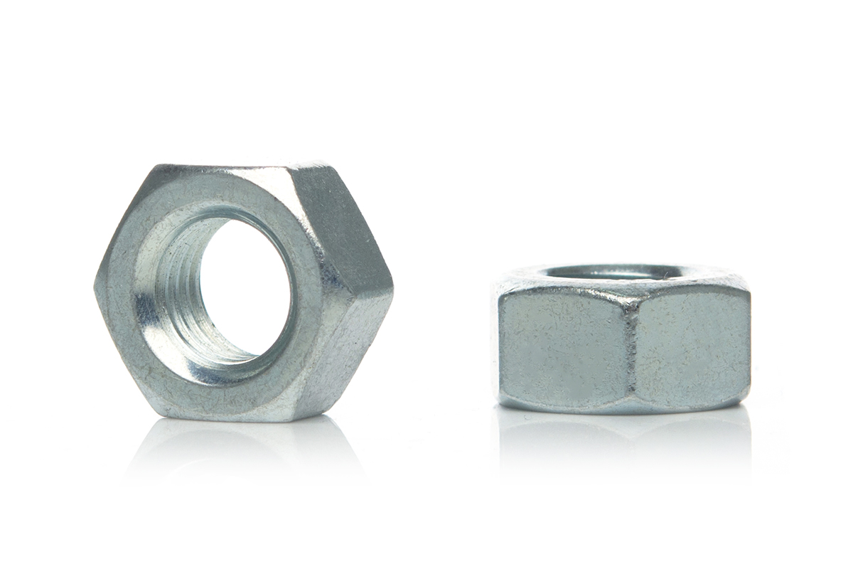 Гайка мелкий шаг ГОСТ 5927-70 М 12 х 1,25 оц.