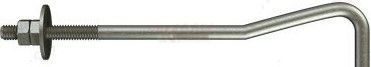 Болт фундаментный / анкерный (тип 1.2) M42x1320