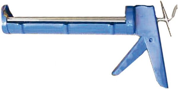 Полукорпусной пистолет для герметиков 310мл с гладким штоком (1к-40шт)