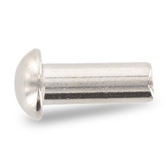 DIN 660 A2 2,5X8 Заклепка под молоток полукр/гол.