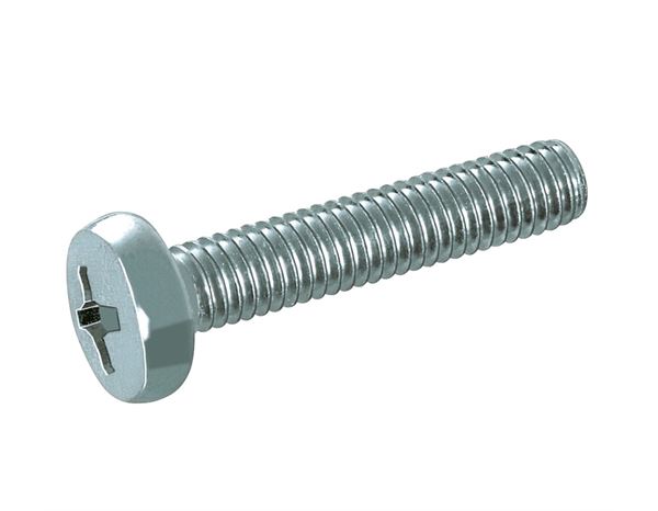 Винт с полукруглой головкой шлиц DIN 7985