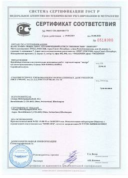 Сертификат на Складной анкер Mungo оцинкованная сталь 1