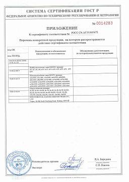 Сертификат на Шпилька резьбовая оцинкованная (DIN 975) 5