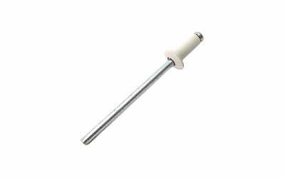 Заклепка вытяжная комбинированная, RAL9003 белый сигнальный