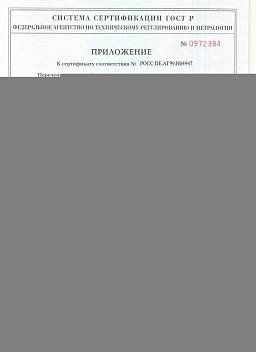 Сертификат на Гайки нержавеющие DIN 6334 4